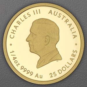 Goldmünze 1/4oz "Australia s First Gold Rush" 2026 (PP) 175th Anniversary (Australien) - Miniaturansicht 2