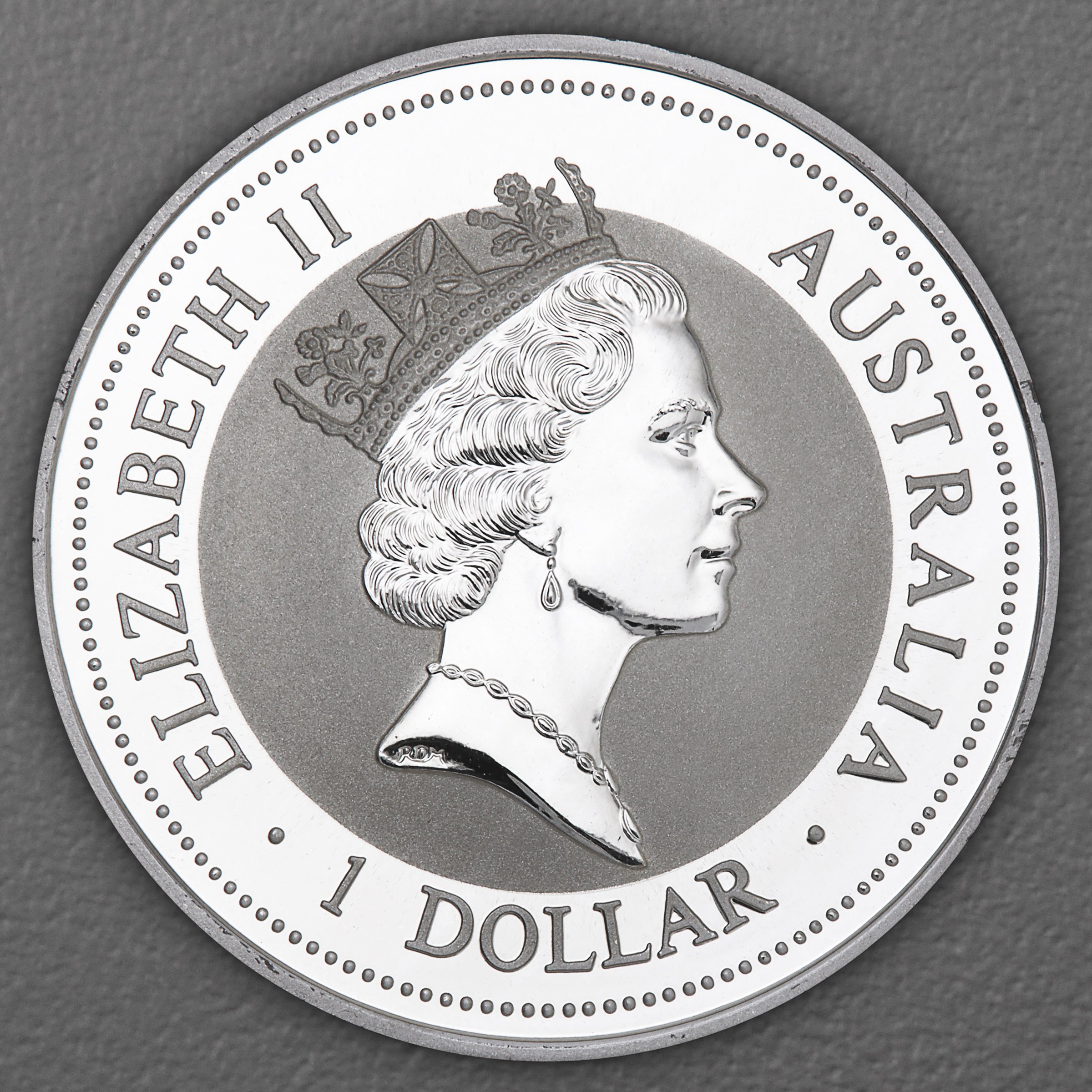 Silbermünze 1oz "Kookaburra" 1996 (Australien) - Detailansicht 1