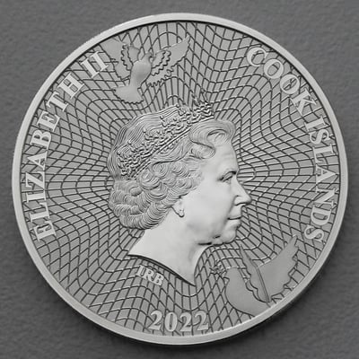 Silbermünze 1oz "Friedensunze" diff. (Cook Islands) - Miniaturansicht 2