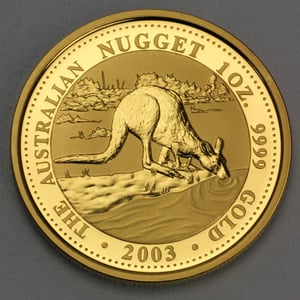 Goldmünze 1oz "Känguru" 2003 Australian Nugget (Australien) - Hauptansicht