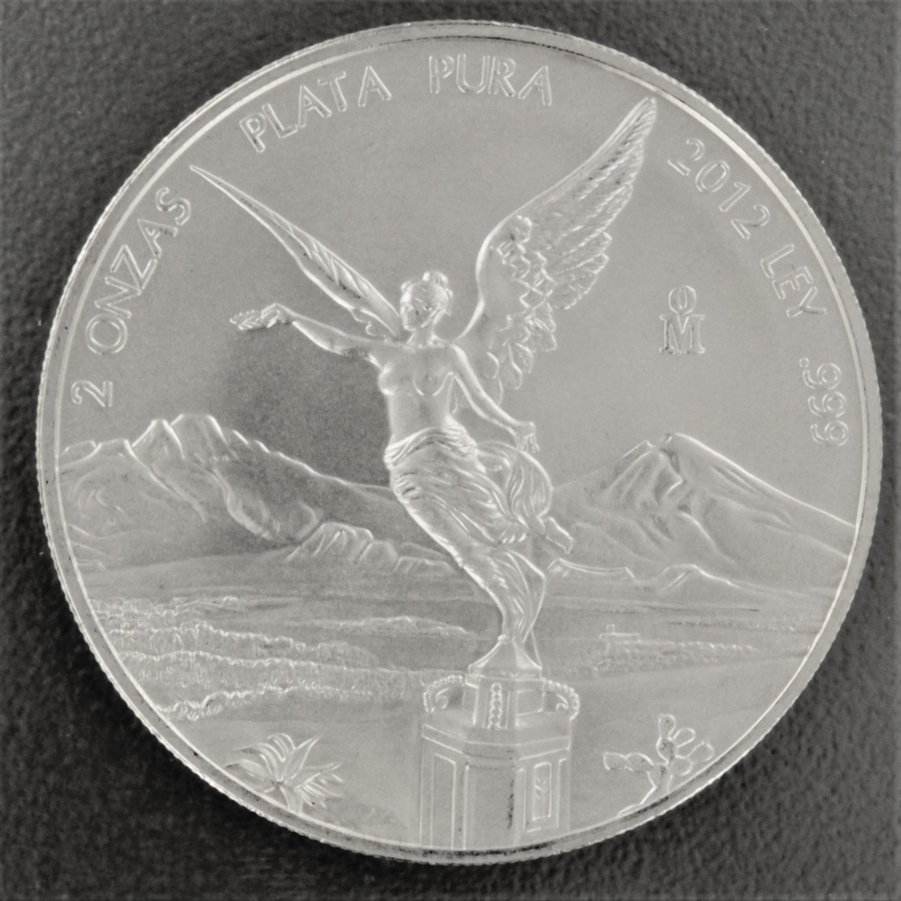 Silbermünze 2oz "Libertad" 2012 (Mexiko) - Hauptansicht