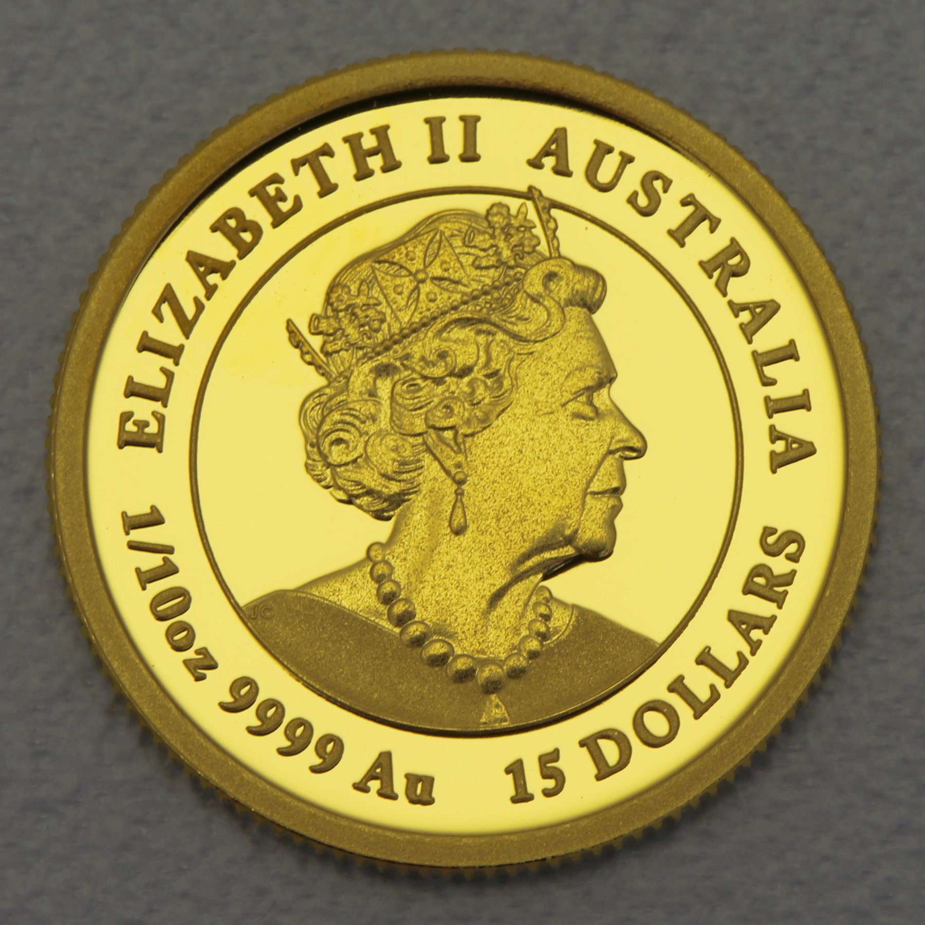Goldmünze 1/10oz "Maus" 2020 (PP) Lunar III – Year of the Mouse (Australien) - Detailansicht 1