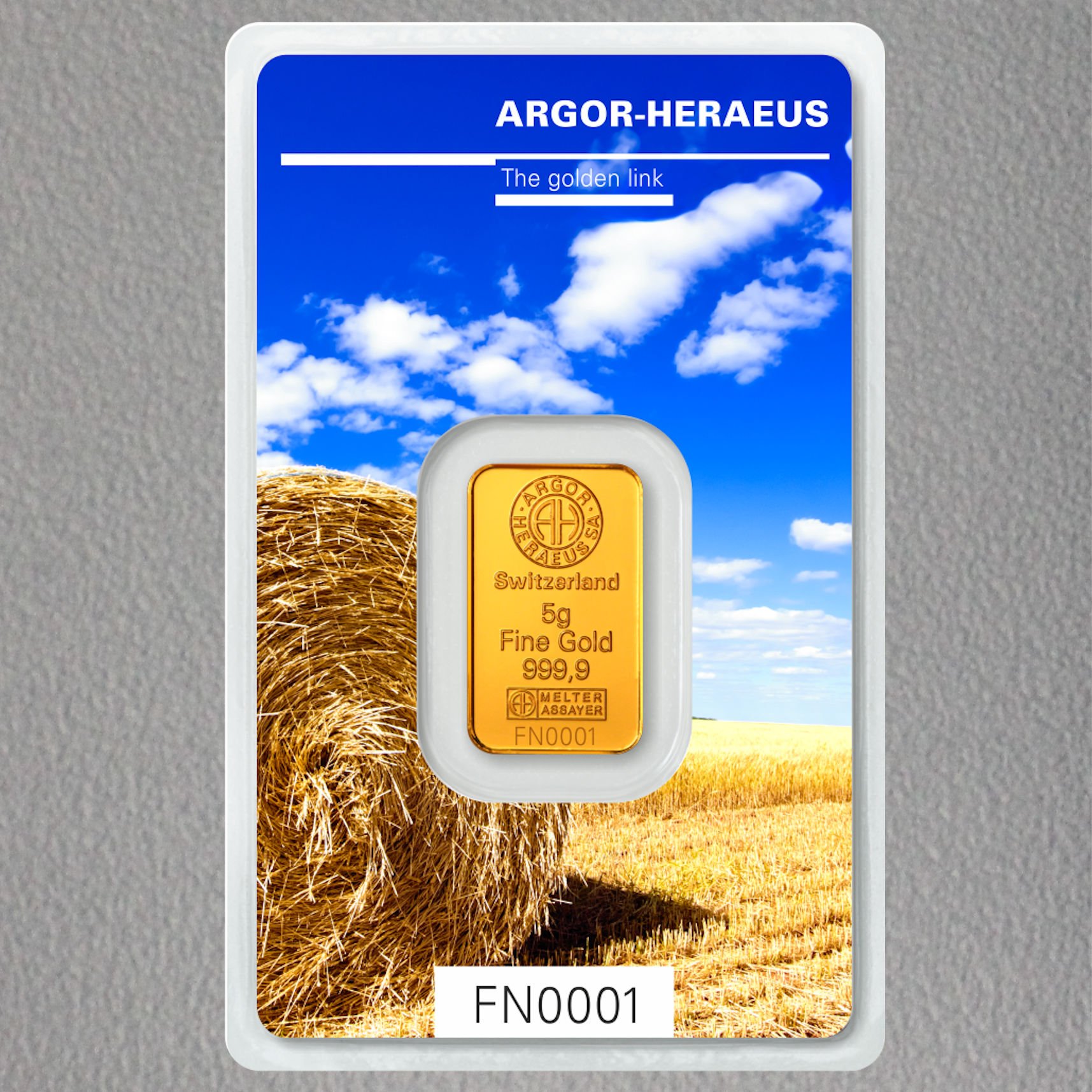 Goldbarren (4x 5g) "Following Nature" ARGOR - Detailansicht 3