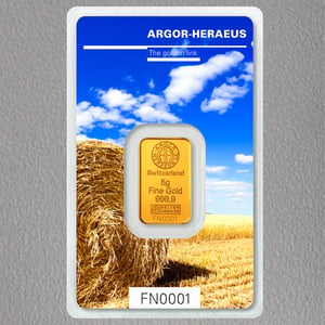 Goldbarren (4x 5g) "Following Nature" ARGOR - Miniaturansicht 4