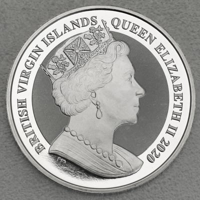 Silbermünze 1oz "Pegasus" 2020 (Britische Jungferninseln) - Miniaturansicht 2