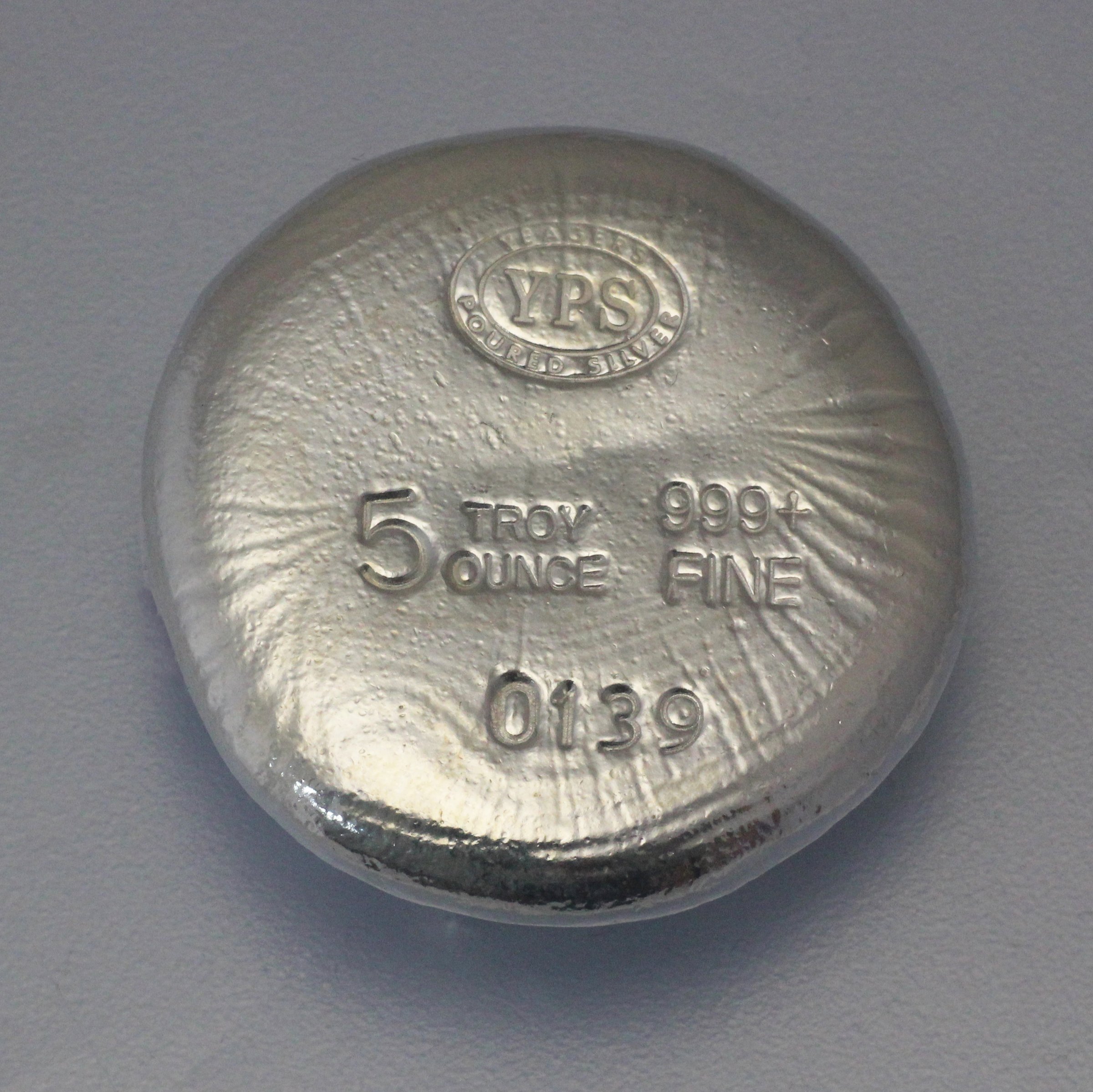Silber 3-D Barren "Wolf" 5oz, gegossen - Detailansicht 3