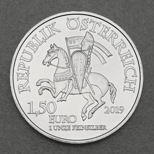 Silbermünze 1oz "Robin Hood" 2019 Jubiläum 825 Jahre Münze Wien (Österreich) - Miniaturansicht 2