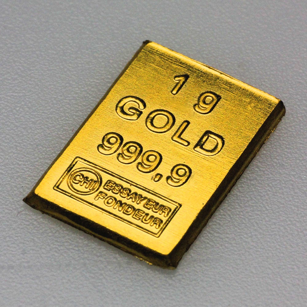 Goldbarren 1g CombiBar - Detailansicht 1