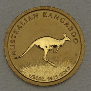 Goldmünze 1/20oz "Känguru" 2008 (Australien) - Hauptansicht