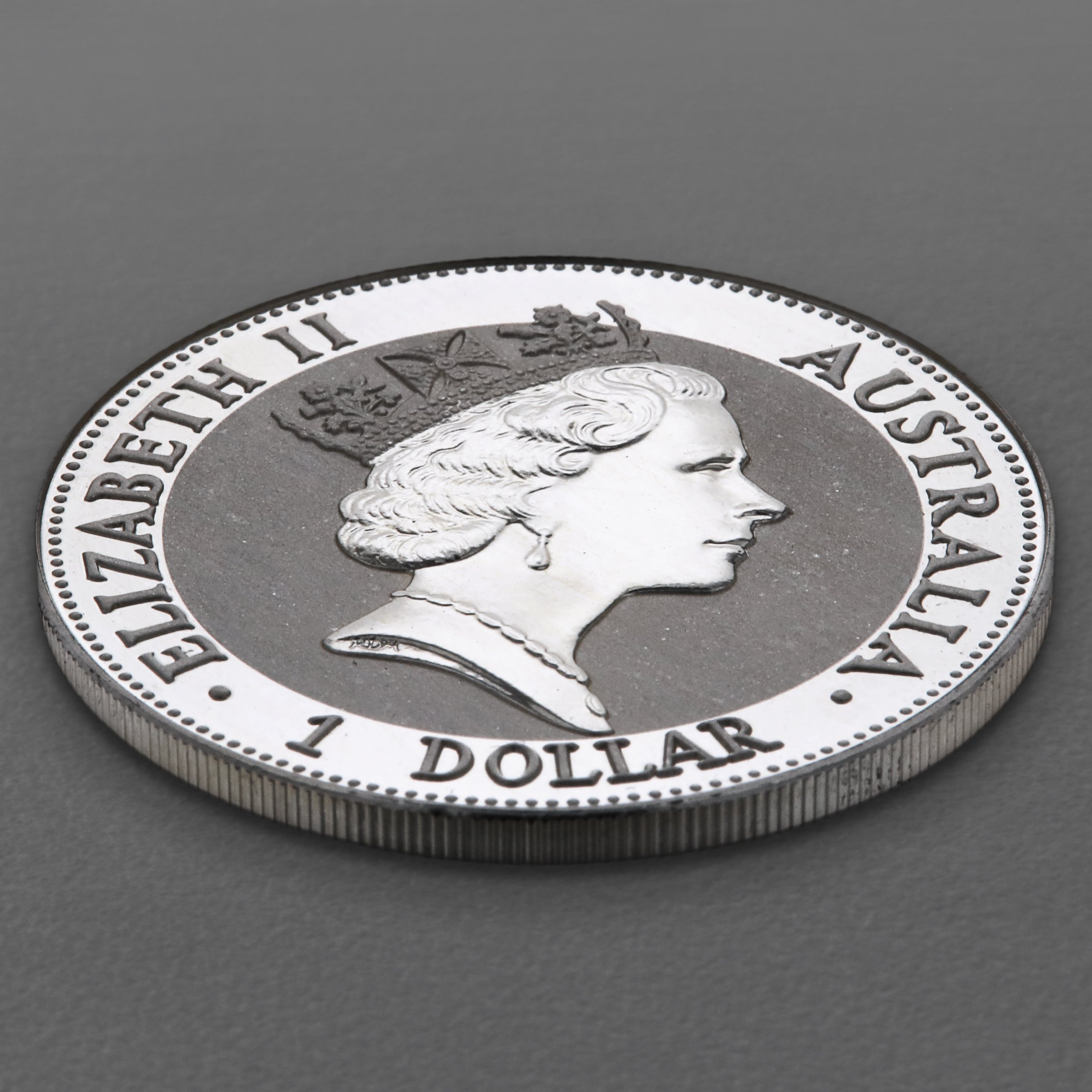Silbermünze 1oz "Kookaburra" 1992 (Australien) - Detailansicht 3