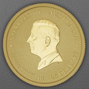 Goldmünze 1/4oz "Pferd" 2026 Lunar III – Year of the Horse (Australien) - Miniaturansicht 2