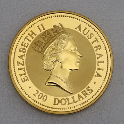 Goldmünze 2oz "Känguru" 1993 Australian Nugget (Australien) - Miniaturansicht 2