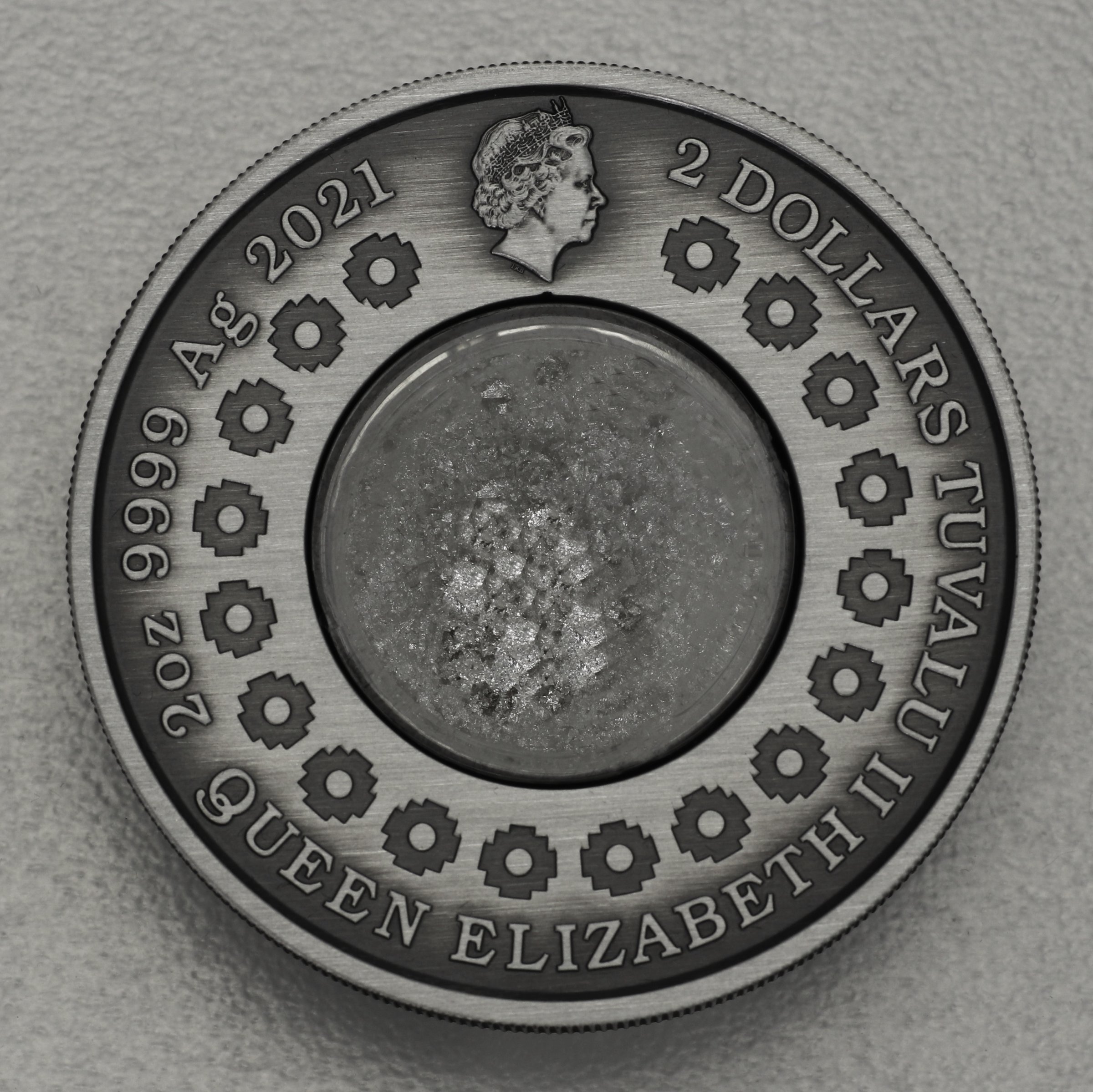Silbermünze 2oz "Tears of the moon" 2021 (AF) (Tuvalu) - Detailansicht 1