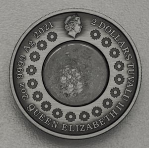 Silbermünze 2oz "Tears of the moon" 2021 (AF) (Tuvalu) - Miniaturansicht 2
