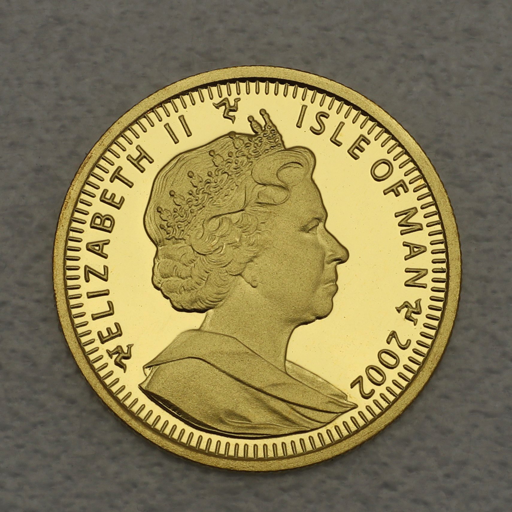 Goldmünze 1/10oz "Bengal Cat & Kitten" 2002 Cats (Isle of Man) - Detailansicht 1