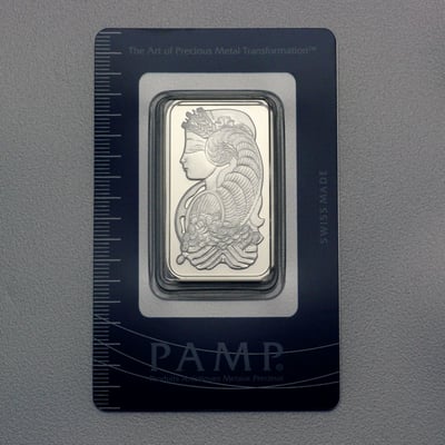 Palladiumbarren PAMP 1oz "Fortuna" (99,9% Pd) - Miniaturansicht 1