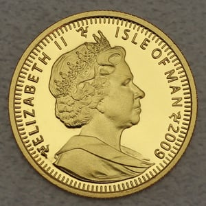 Goldmünze 1oz "One Noble" 2009 (Isle of Man) - Miniaturansicht 2