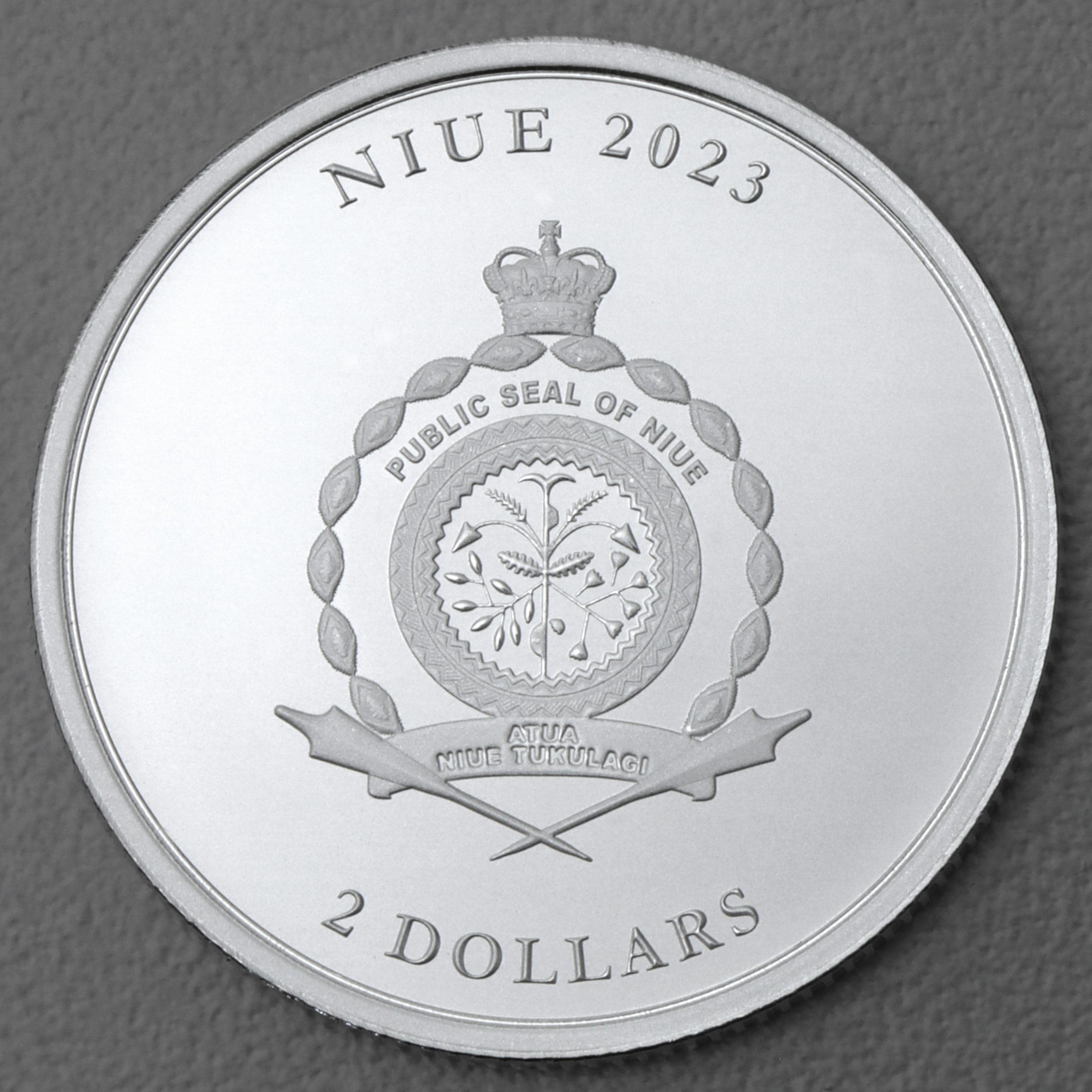 Silbermünze 1oz "Queen Elizabeth II." 2023 Icon (Niue) - Detailansicht 2