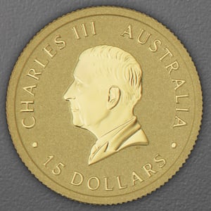 Goldmünze 1/10oz "Känguru" aktueller Jahrgang (Australien) - Miniaturansicht 2