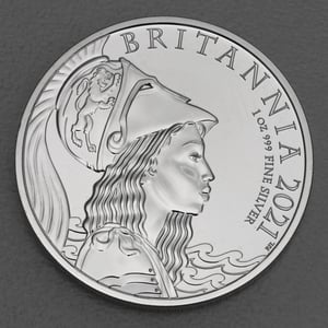 Silbermünze 1oz "Britannia" 2021 (PP Premium) (Großbritannien) - Hauptansicht