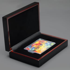 Luxus-Geschenkbox "Hochglanz schwarz" (15x10cm) - Miniaturansicht 6