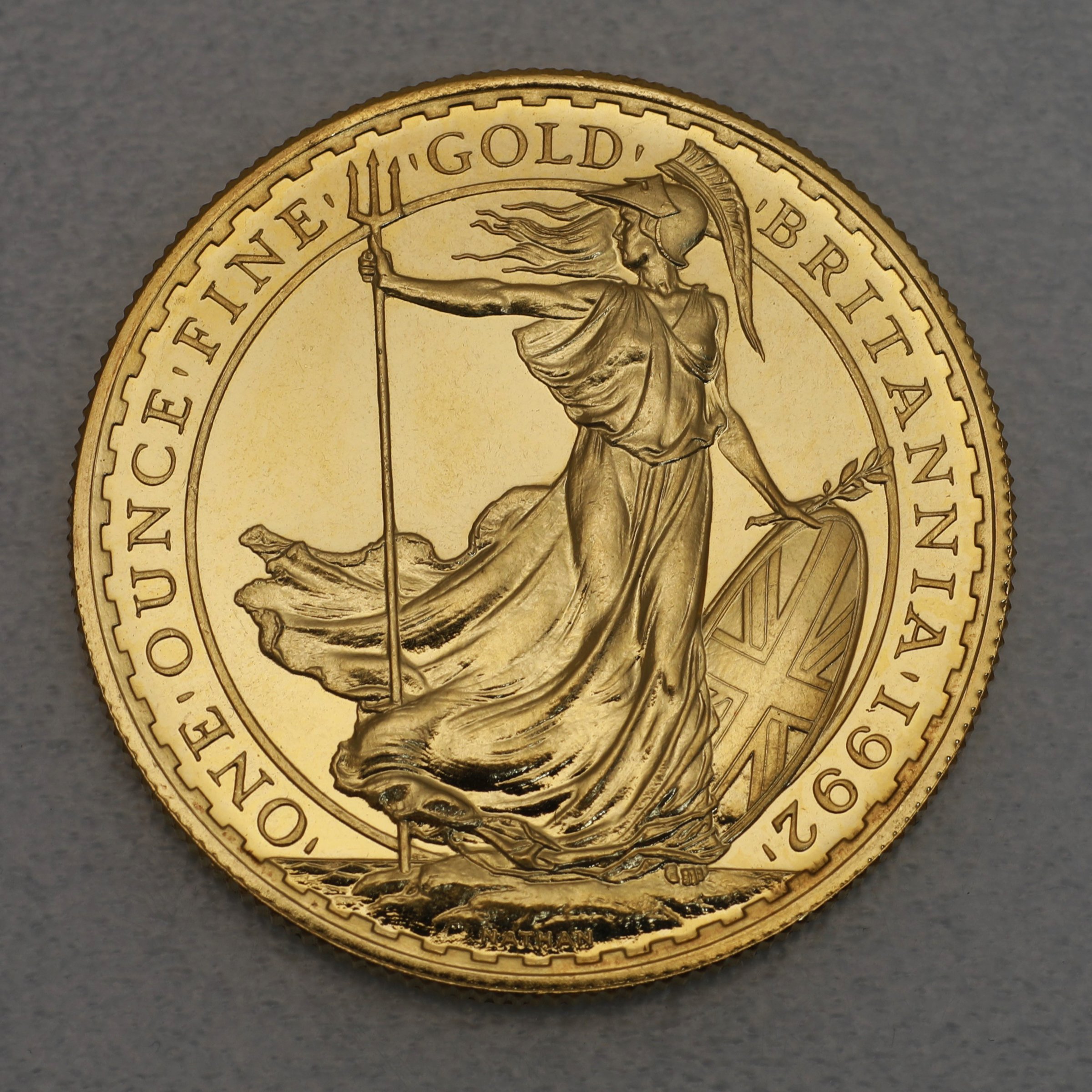 Goldmünze 1oz "Britannia" 1992 (Großbritannien) - Hauptansicht