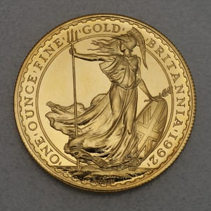 Goldmünze 1oz "Britannia" 1992 (Großbritannien) - Hauptansicht