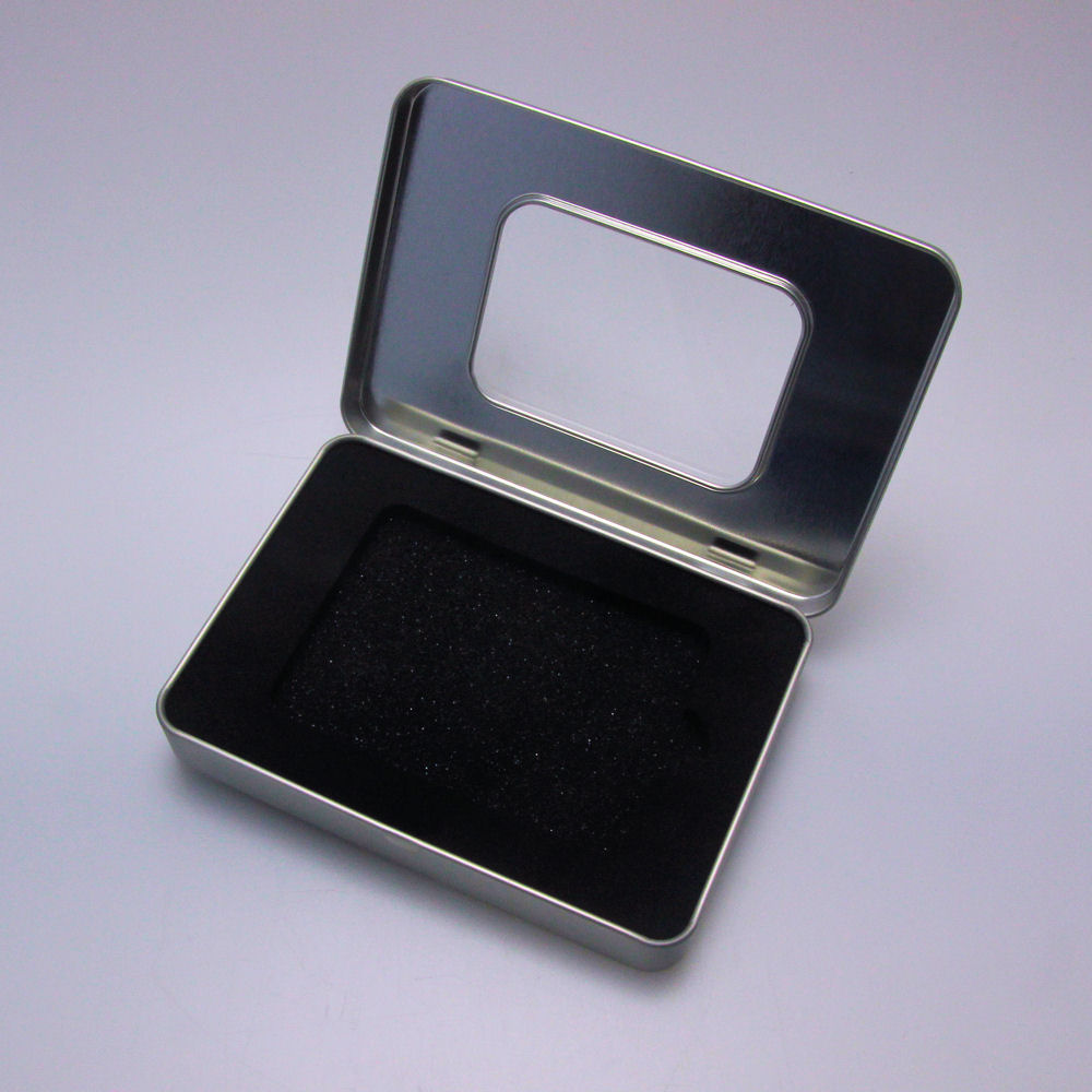 Geschenk-Box "eckig/Sichtfenster" (ca.12 x 9 cm) - Hauptansicht