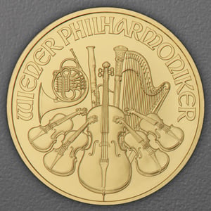 Goldmünze 1/2oz "Wiener Philharmoniker" aktueller Jahrgang (Österreich) - Hauptansicht