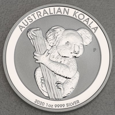 Silbermünze 1oz "Koala" 2020 (Australien) - Hauptansicht