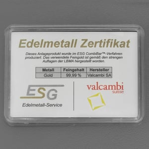Goldbarren 1g "Sternzeichen: Schütze" (Flip) - Miniaturansicht 4