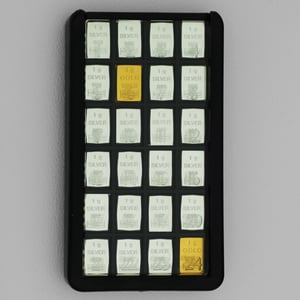 Adventskalender 2 x 1g Au + 22 x 1g Ag CombiPurse - Miniaturansicht 2