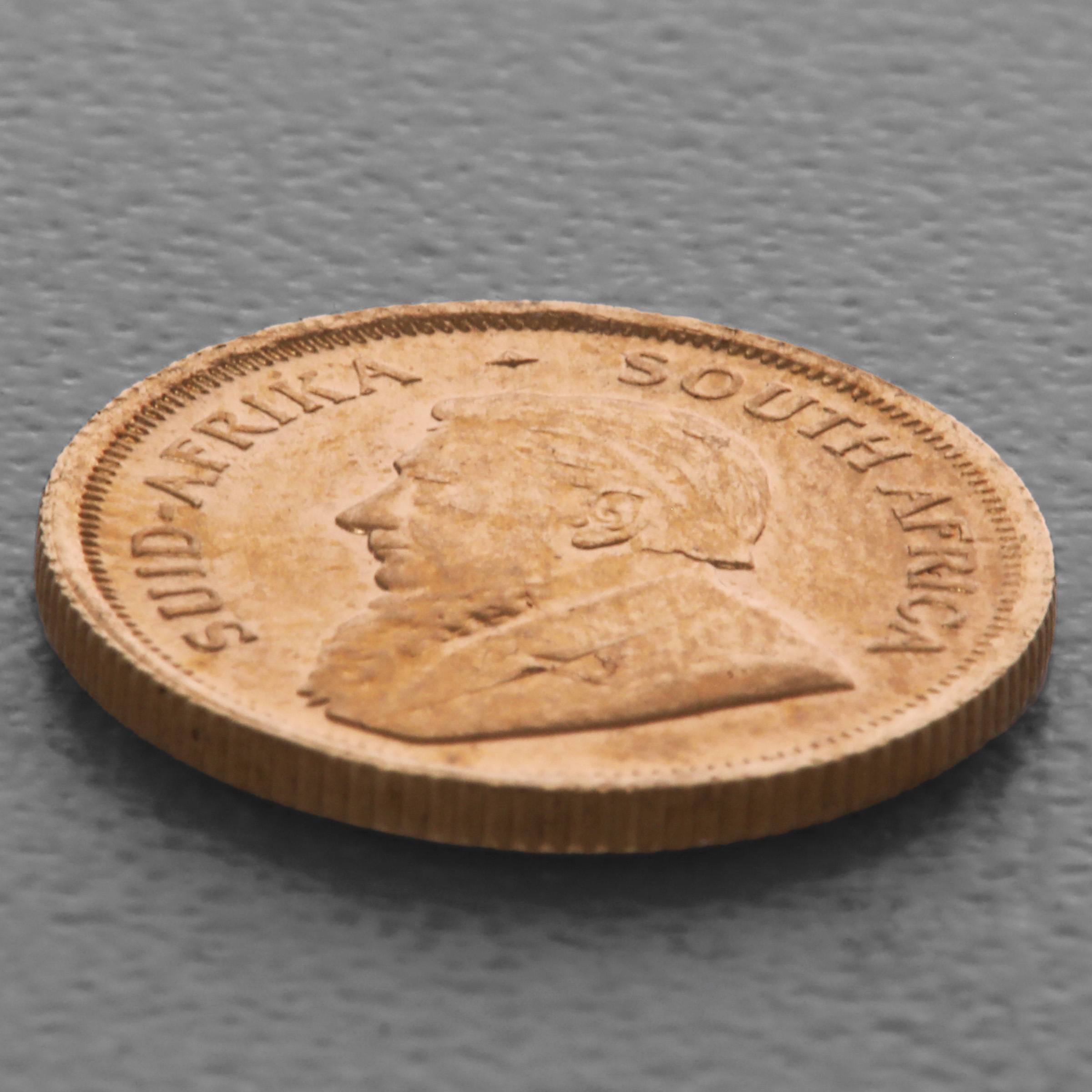 Goldmünze 1/10oz "Krügerrand" 1987 (Südafrika) - Detailansicht 3