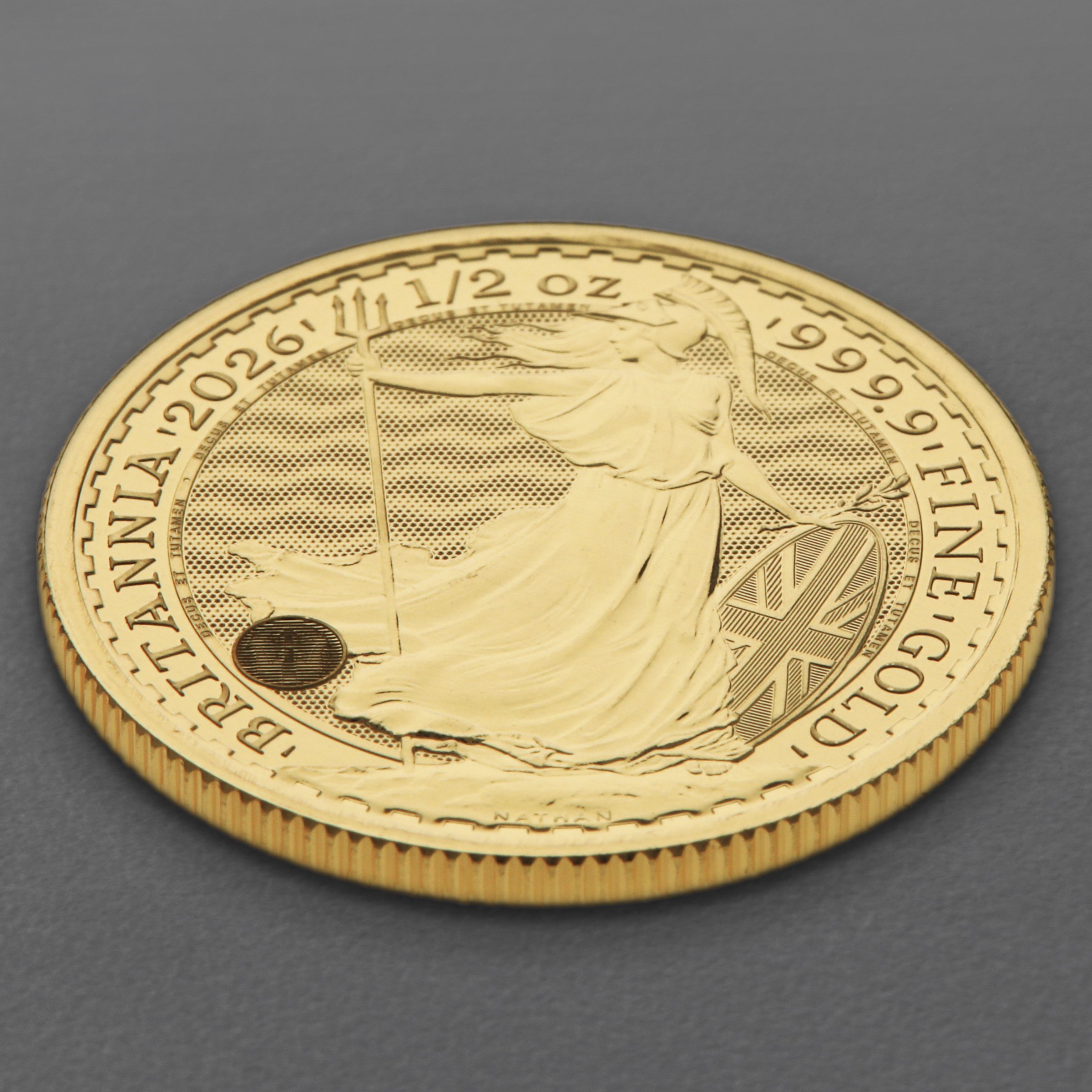 Goldmünze 1/2oz "Britannia" aktueller Jahrgang (Großbritannien) - Detailansicht 2