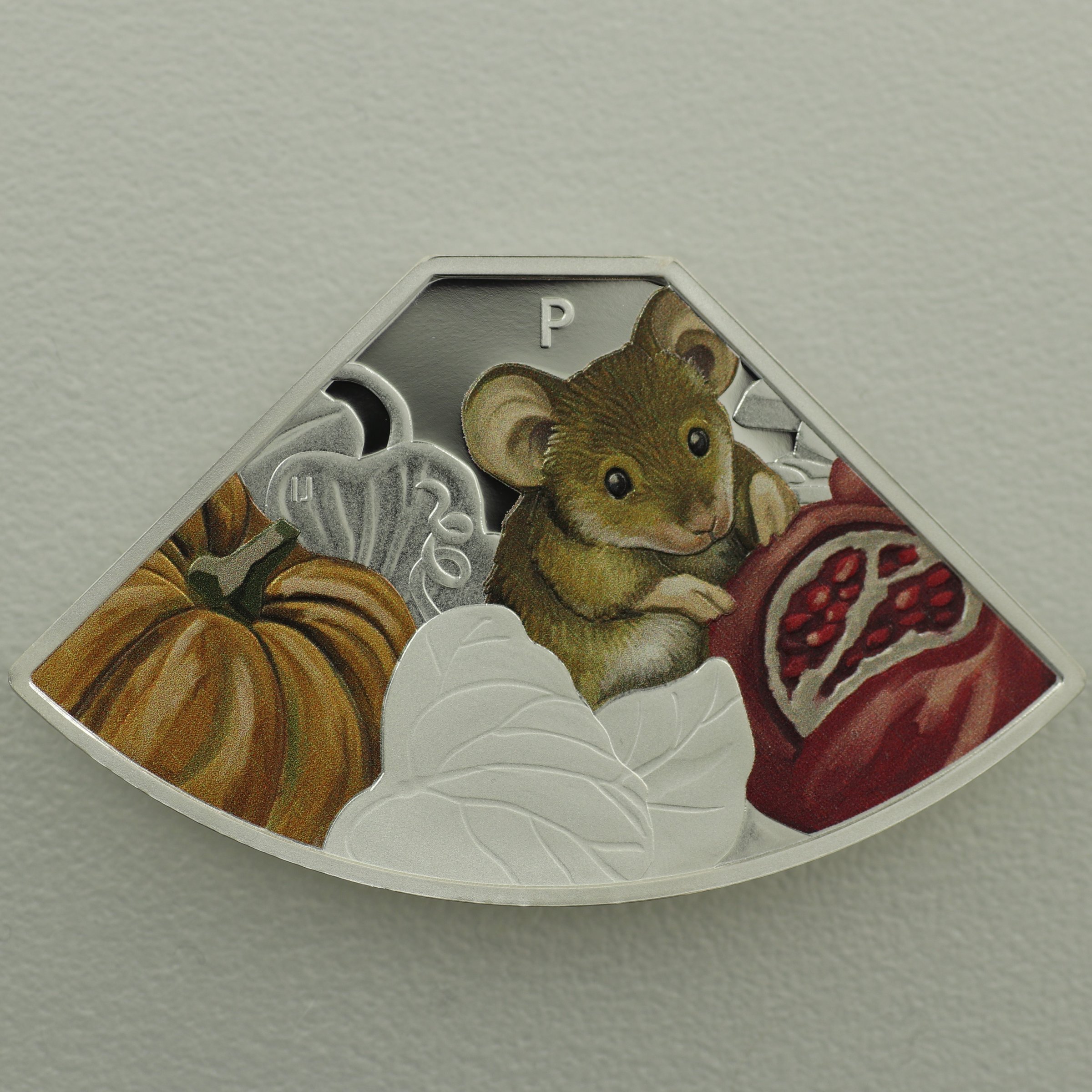 Silbermünzen 4x 1oz "Maus" 2020 (PP/koloriert) Set – 4-teilig Quadrant (Tuvalu) - Detailansicht 4
