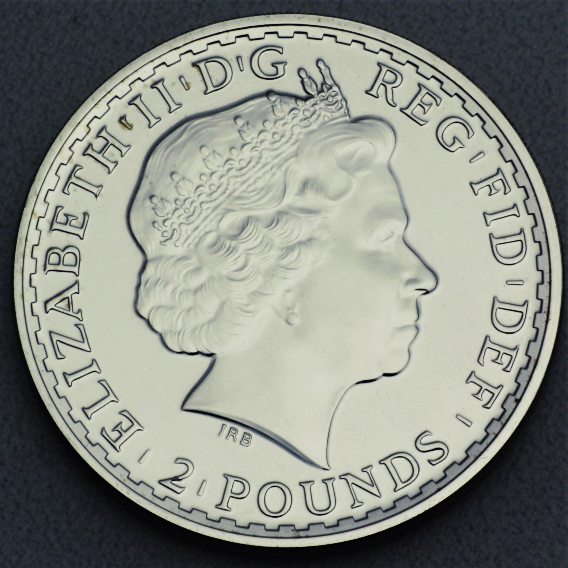 Silbermünze 1oz "Britannia" 2014 (Großbritannien) - Detailansicht 1