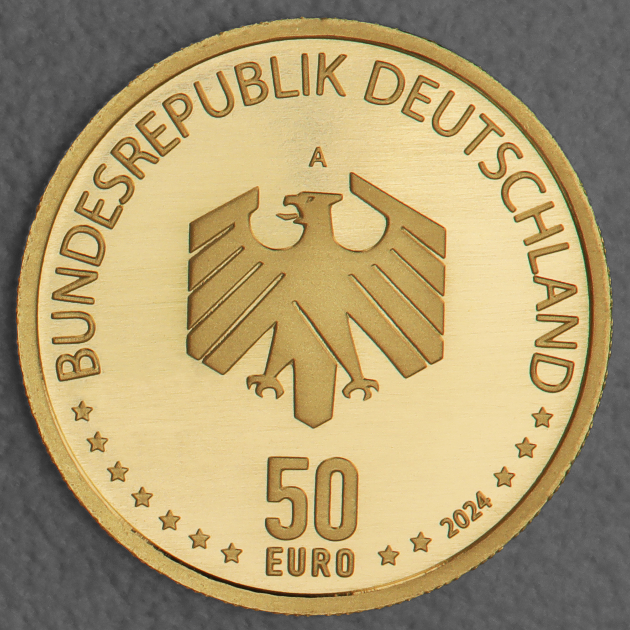 Goldmünze 50 Euro "Mobilität" 2024 Deutsches Handwerk (Deutschland) - Detailansicht 1