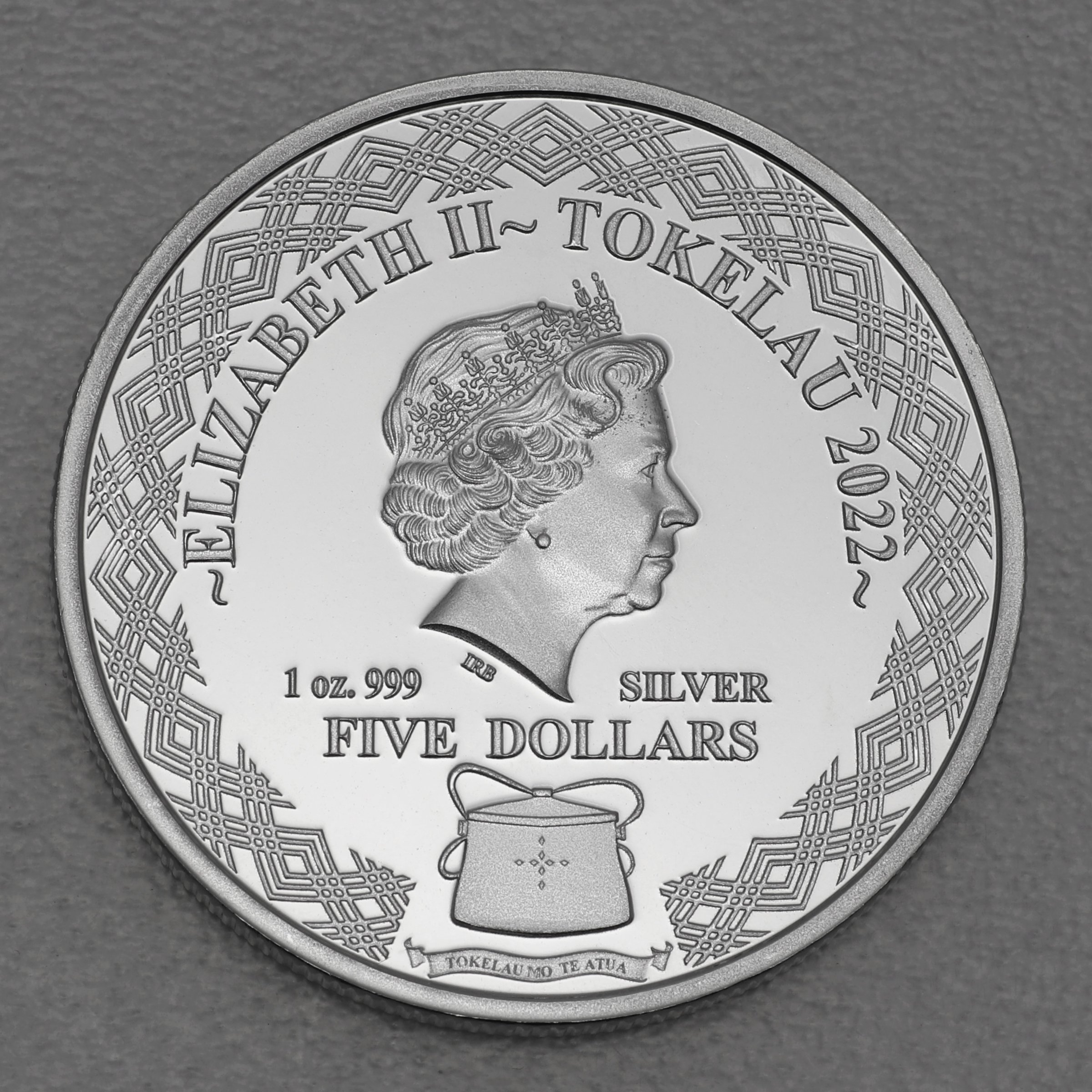 Silbermünze 1oz "Hakuhakulele – Lionfish" 2022 Territory of Tokelau (Tokelau) - Detailansicht 1