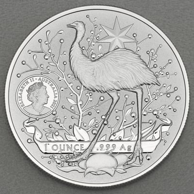 Silbermünze 1oz "Australia’s Coat of Arms" 2021 (Australien) - Miniaturansicht 2