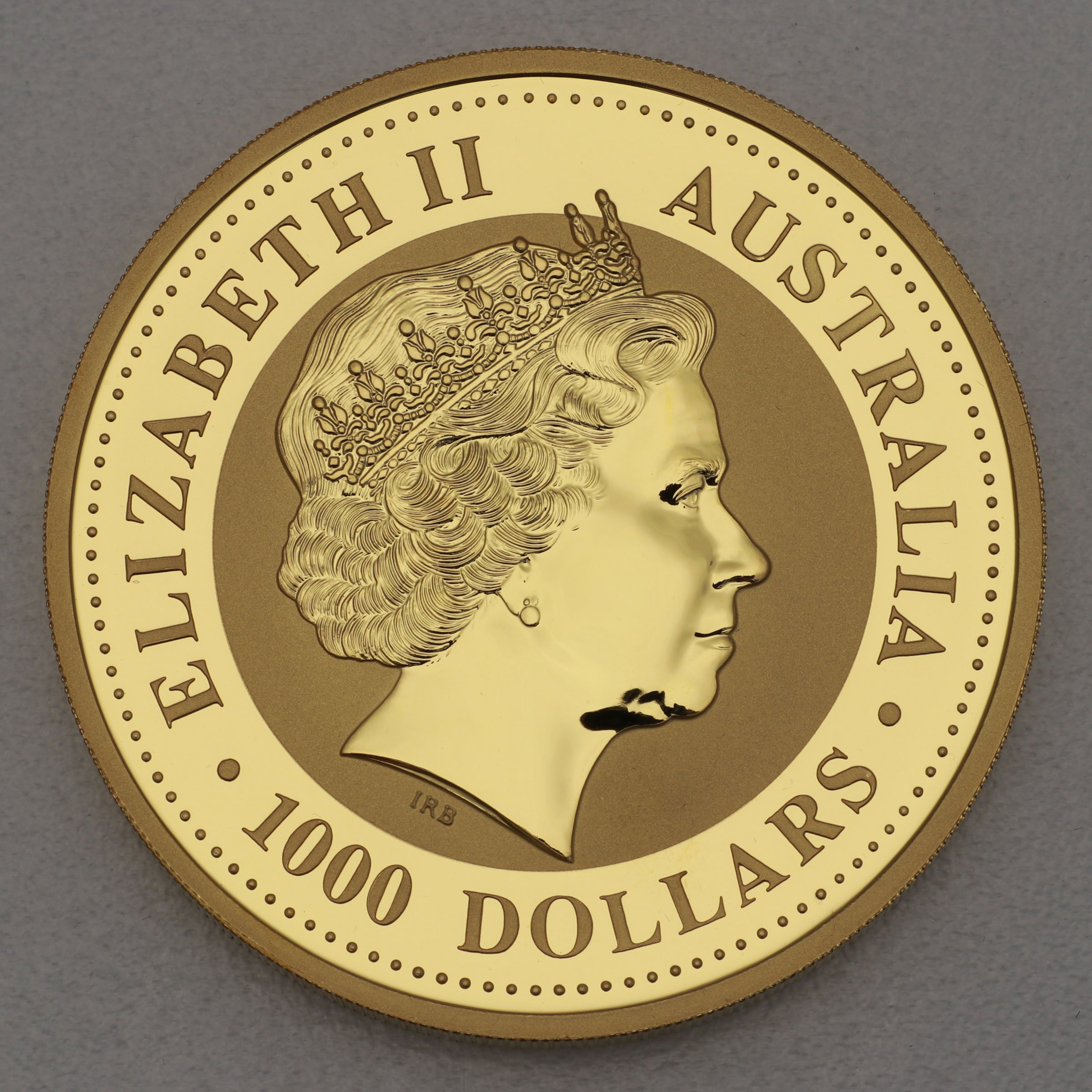 Goldmünze 10oz "Känguru" 2005 Australian Nugget (Australien) - Detailansicht 1