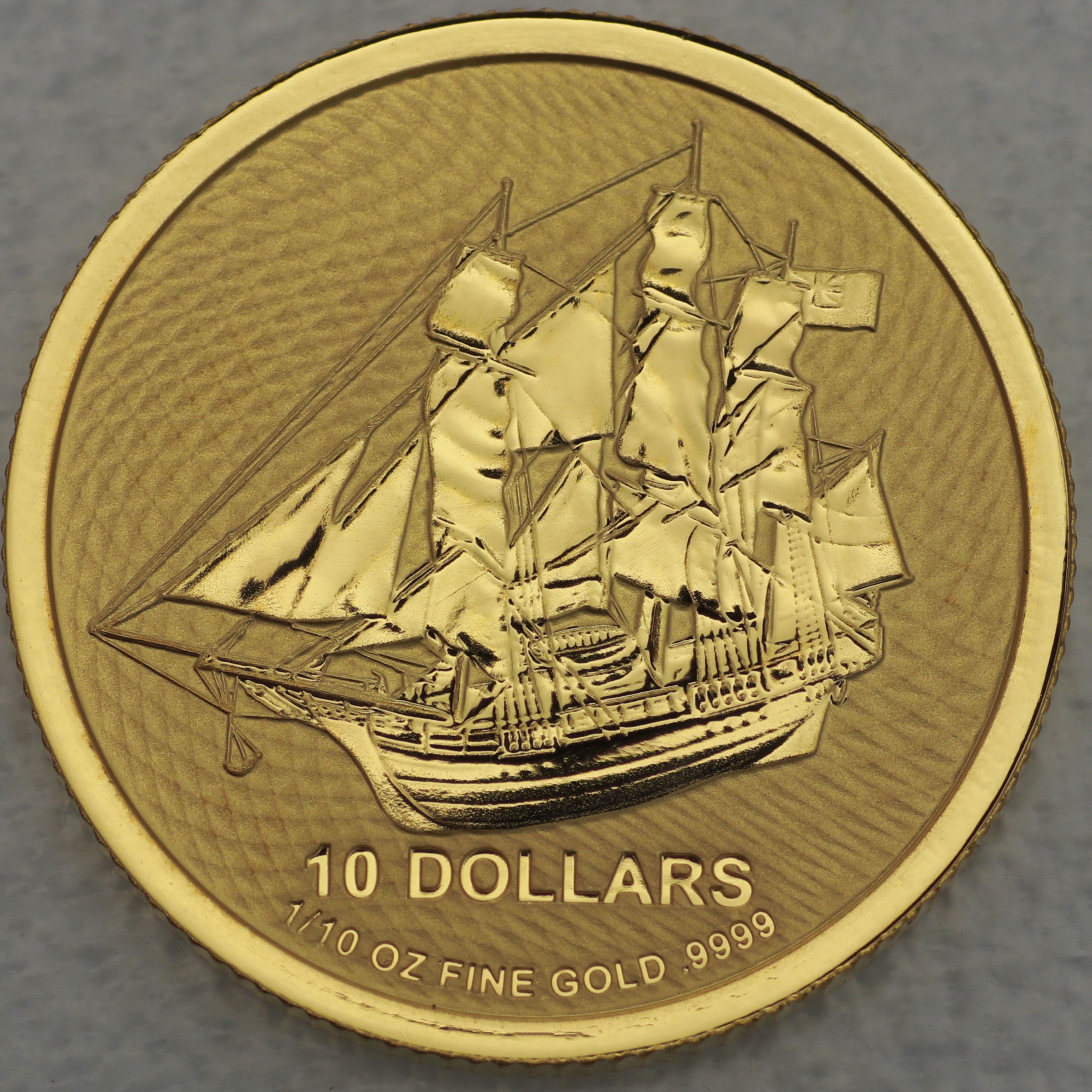 Goldmünze 1/10oz "Bounty" 2020 New Generation (Cook Islands) - Hauptansicht