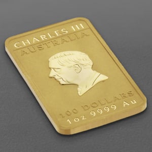 Goldmünzbarren 1oz "Rectangular Dragon" 2025 (Australien) - Miniaturansicht 4