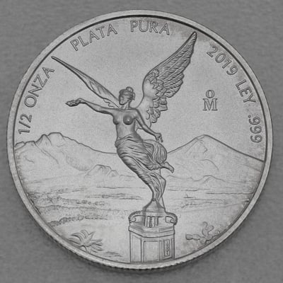 Silbermünze 1/2oz "Libertad" 2019 (Mexiko) - Miniaturansicht 1