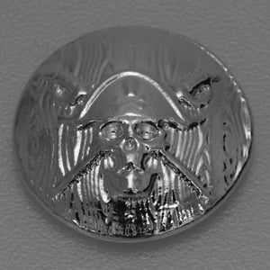 Silber 3-D Barren "Jolly Roger Pirate Round" 2oz - Miniaturansicht 3