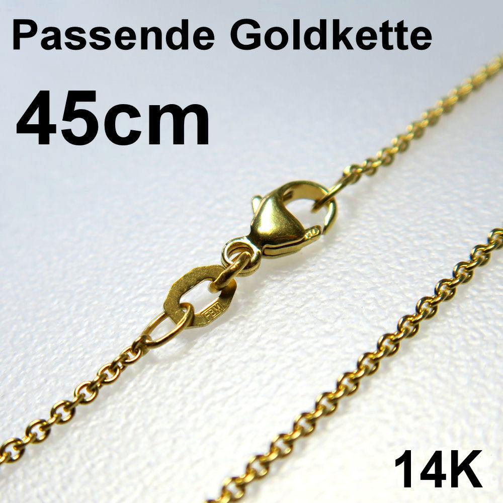 Goldkette 585er/45 cm "Anker-Form" (14 kt GG) - Hauptansicht