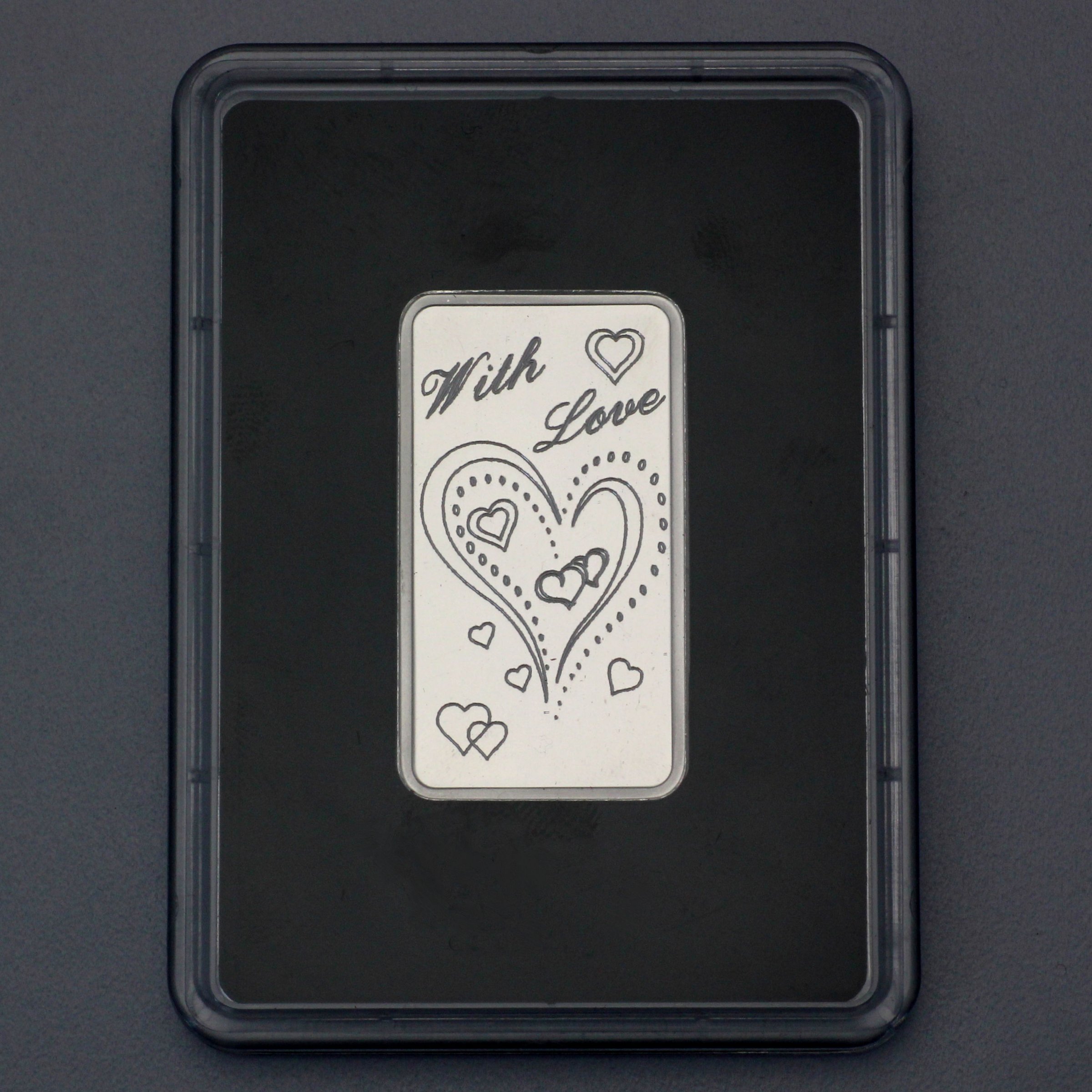 Silberbarren 1oz "With Love" ESG - Detailansicht 3