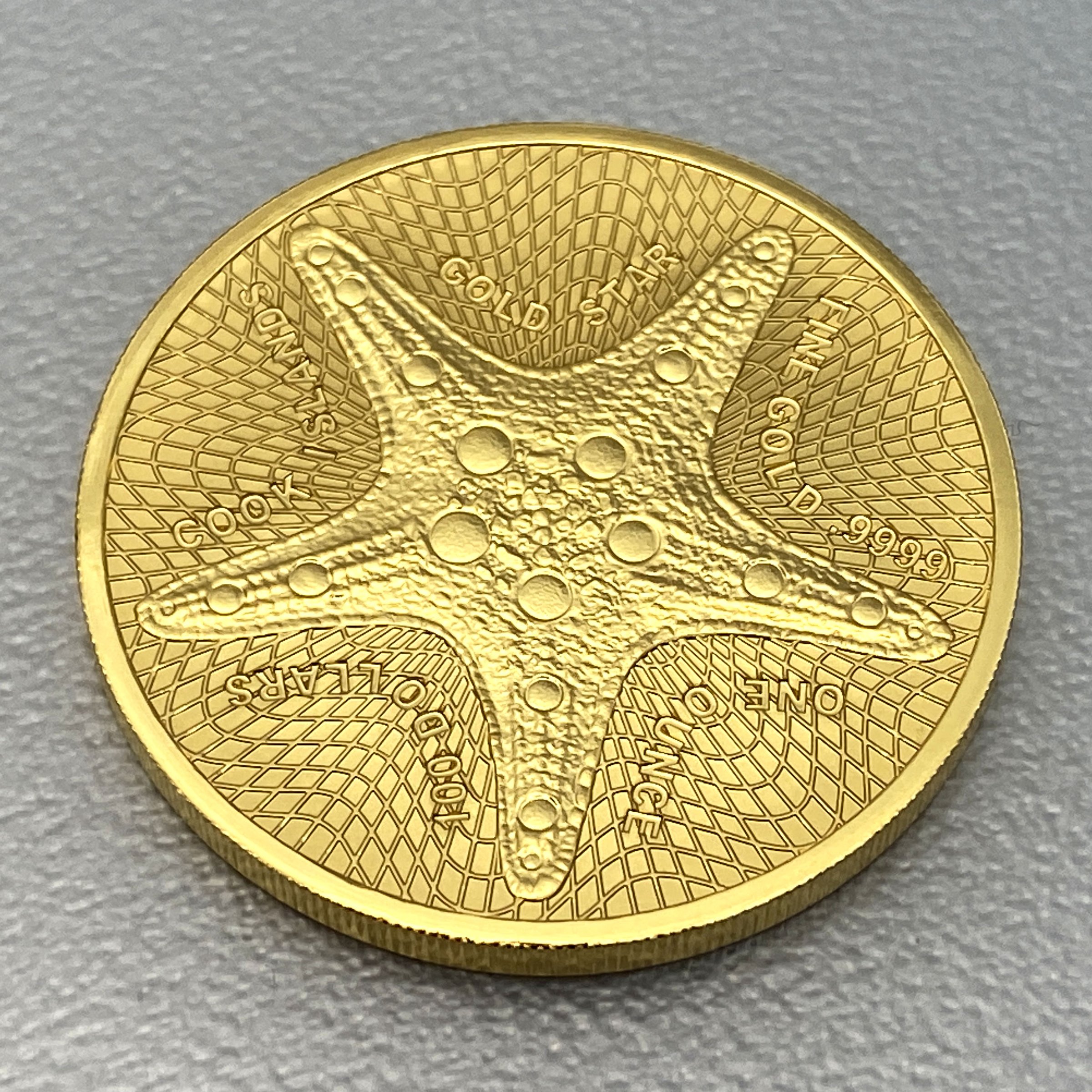 Goldmünze 1oz "Gold Star" 2021 (Cook Islands) - Detailansicht 2