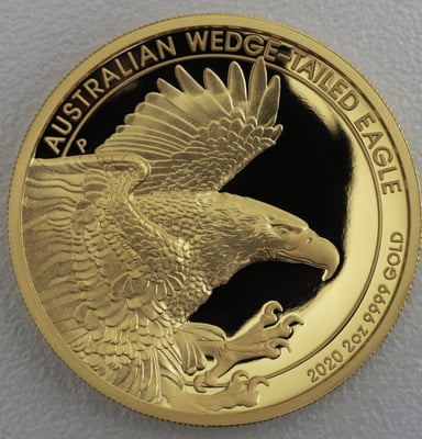 Goldmünze 2oz "Wedge-tailed Eagle" 2020 (PP/HR) (Australien) - Miniaturansicht 1