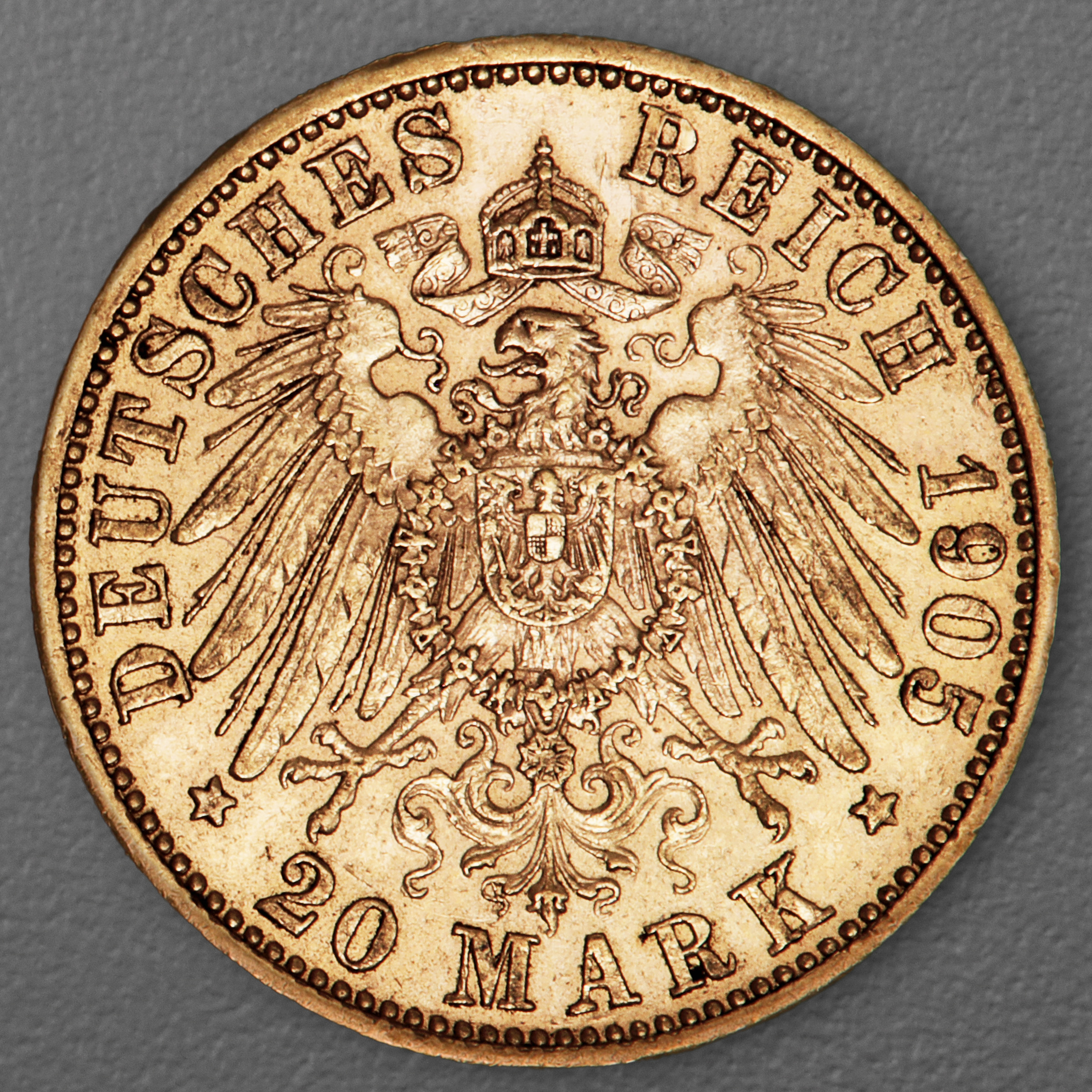 Goldmünze 20 Mark "Otto" 1905-D J.200 (Bayern) - Detailansicht 1