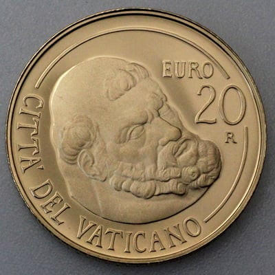 Goldmünze "20 Euro - 2011" Paulinische Kapelle (Vatikanstadt) - Hauptansicht